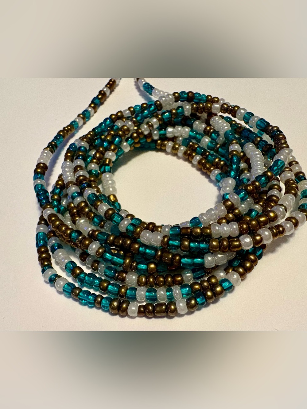 55: “SEBASTIAN” Waistbeads Perfect for Beginners 1st Stage - Picture 4 of 12